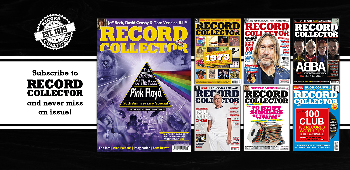 Record Collector Music Magazine Rare & Collectable Records