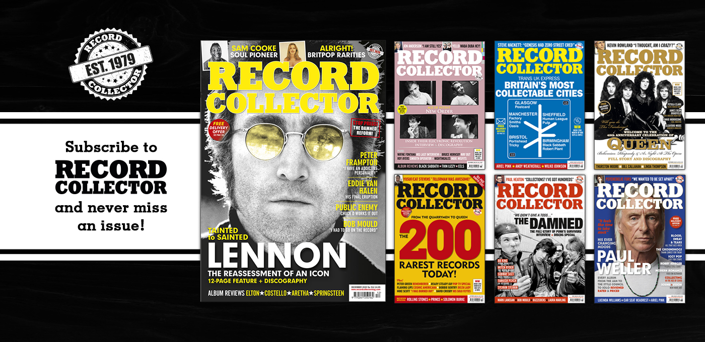 Record Collector Music Magazine Rare & Collectable Records