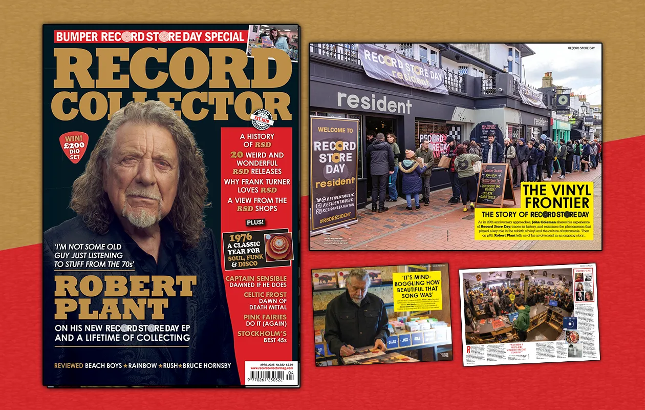 From Led Zeppelin to Saving Grace: Robert Plant Celebrates Record Store Day  - Record Collector Magazine